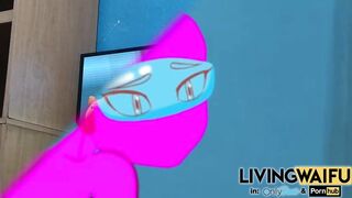 AMONG US Anime 2D REAL WORLD Waifu Version Hentai Sex Parody #1 Masturbation & Doggystyle Big Ass