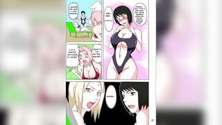 Naruto Hentai. Temari,Tsunade, Shizune, Hinata, Sakura