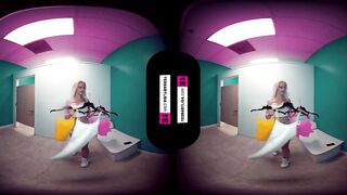 VR 3D 180 - TRYING DRESS ON MY BIG FAKE TITS - VIRTUAL REALITY 4K POV SEXY