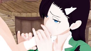 Noel Niihashi BURN THE WITCH 3D Hentai Part2