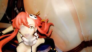 Figure Bukkake GlenLagann Yoko Japanese Nerdy Anime Hentai　masturbation Semen