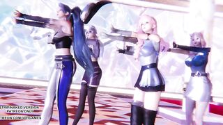 [MMD] KDA - more Ahri Akali Evelynn Kaisa Kda Seraphine all out 4K 60FPS