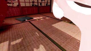 Kujou Sara Genshin Impact 3D Hentai Part 8/9