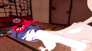 Kujou Sara Genshin Impact 3D Hentai Part 8/9