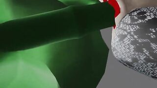 Slut Fucks a Monster with a Big Dick