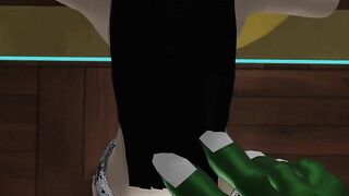 Slut Fucks a Monster with a Big Dick