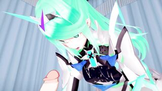 Pneuma XENOBLADE 2 3D HENTAI 1/7