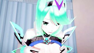 Pneuma XENOBLADE 2 3D HENTAI 1/7