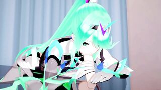 Pneuma XENOBLADE 2 3D HENTAI 1/7
