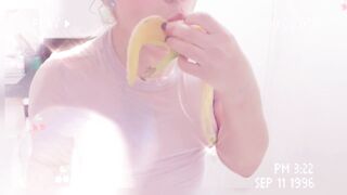Egirl Deep Throats for Senpai