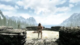 Skyrim - Charming the Necromancer to Fuck her