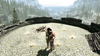 Skyrim - Charming the Necromancer to Fuck her