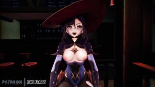 Genshin Impact - Mona Pub Cowgirl