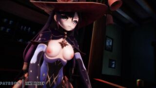Genshin Impact - Mona Pub Cowgirl