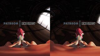 Xenoblade 2 - Pyra Buttjob & Flatiron [ 5K UNCENSORED VR HENTAI]