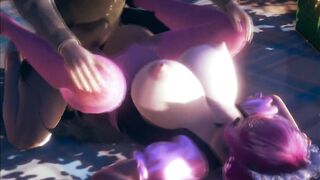 Kokoro Maid Fucked in the Floor