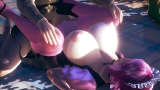 Kokoro Maid Fucked in the Floor