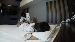 変態女子大生に性感マッサージを施術してみたww（japanese Hentai）