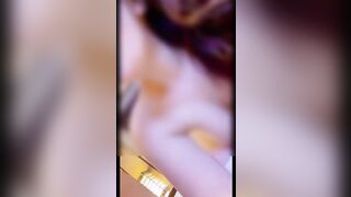 【個撮】大好きイラマチオ????縦撮り失敗????