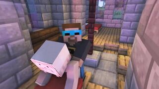 Porn in Minecraft Sex in Olivia's Apartment