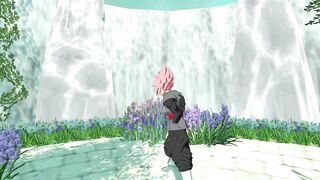 Goku Black from Dragon Ball z Singing and Dancing