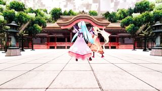 R15 Sexy Teased Dance for Pervert old Man 3d Hentai
