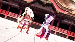 R15 Sexy Teased Dance for Pervert old Man 3d Hentai
