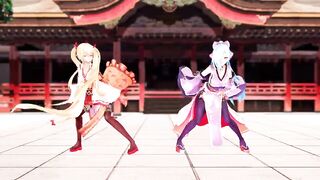 R15 Sexy Teased Dance for Pervert old Man 3d Hentai