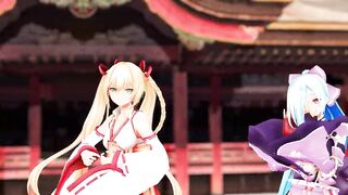 R15 Sexy Teased Dance for Pervert old Man 3d Hentai