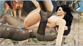 Main Character Paladin Dance Hotly Fucks Brunette | Pc Game