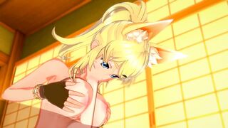 Liru the Werewolf 3D Hentai