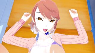 YUKARI TAKEBA PERSONA 3 3D HENTAI 3/4
