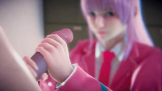 ZeroTwo Milking a Dick for Honey