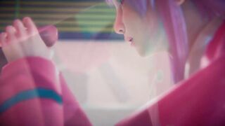 ZeroTwo Milking a Dick for Honey