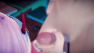 ZeroTwo Milking a Dick for Honey