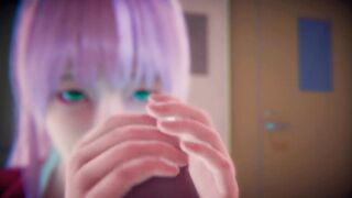 ZeroTwo Milking a Dick for Honey