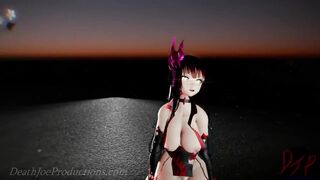 MMD R18 4k Kangxi Mini Skirt - Lupin - 1026