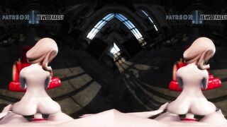 Genshin Impact - Lisa Drilled from behind [UNCENSORED VR HENTAI 4K]