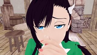Noel Niihashi BURN THE WITCH 3D Hentai Part3