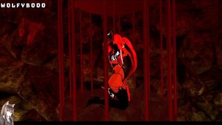 Your Demon Whore Dances for you in her Cage