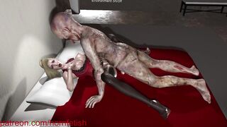 FF7 Scarlet has Sex with Zombie Monster
