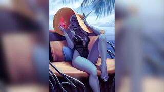 Our Leader, Whore Silvana Windrunner (2D Hentai (Slide))