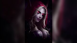 Our Leader, Whore Silvana Windrunner (2D Hentai (Slide))
