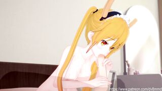 Miss Kobayashi's Maid Dragon - Tohru 3D Hentai