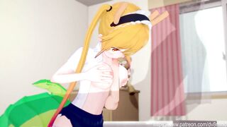 Miss Kobayashi's Maid Dragon - Tohru 3D Hentai