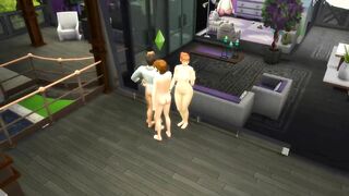 Sims 4 - Big Brother Wicked Edition Ep12: Tina Taught a Lesson Gangbang