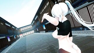 Mmd R18 Haku Break Bad Dragon Dildo inside her Ass 3d Hentai