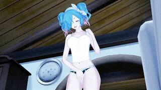 Peri Fingers her Pussy until Orgasm.