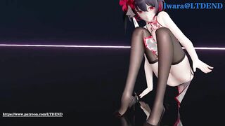 【R18-MMD】LTDEND's Honkai Impact 3rd Seele & Viliona - Chocolate Dream 红蓝配色旗袍 希儿