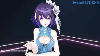 【R18-MMD】LTDEND's Honkai Impact 3rd Seele & Viliona - Chocolate Dream 红蓝配色旗袍 希儿
